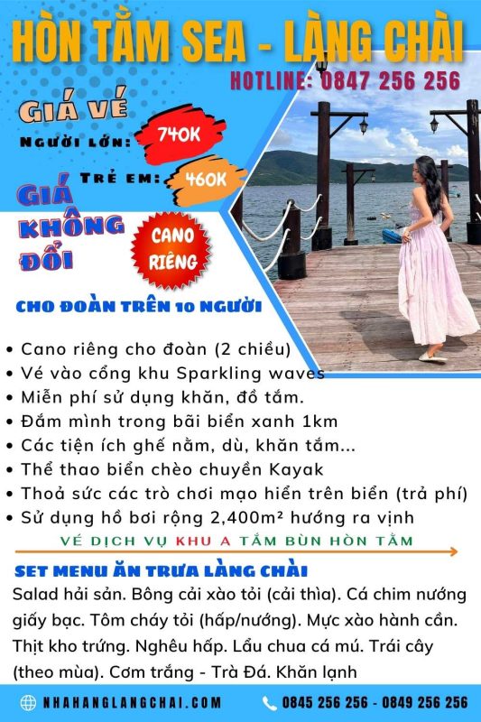 tham quan tắm biển hòn tằm làng chài